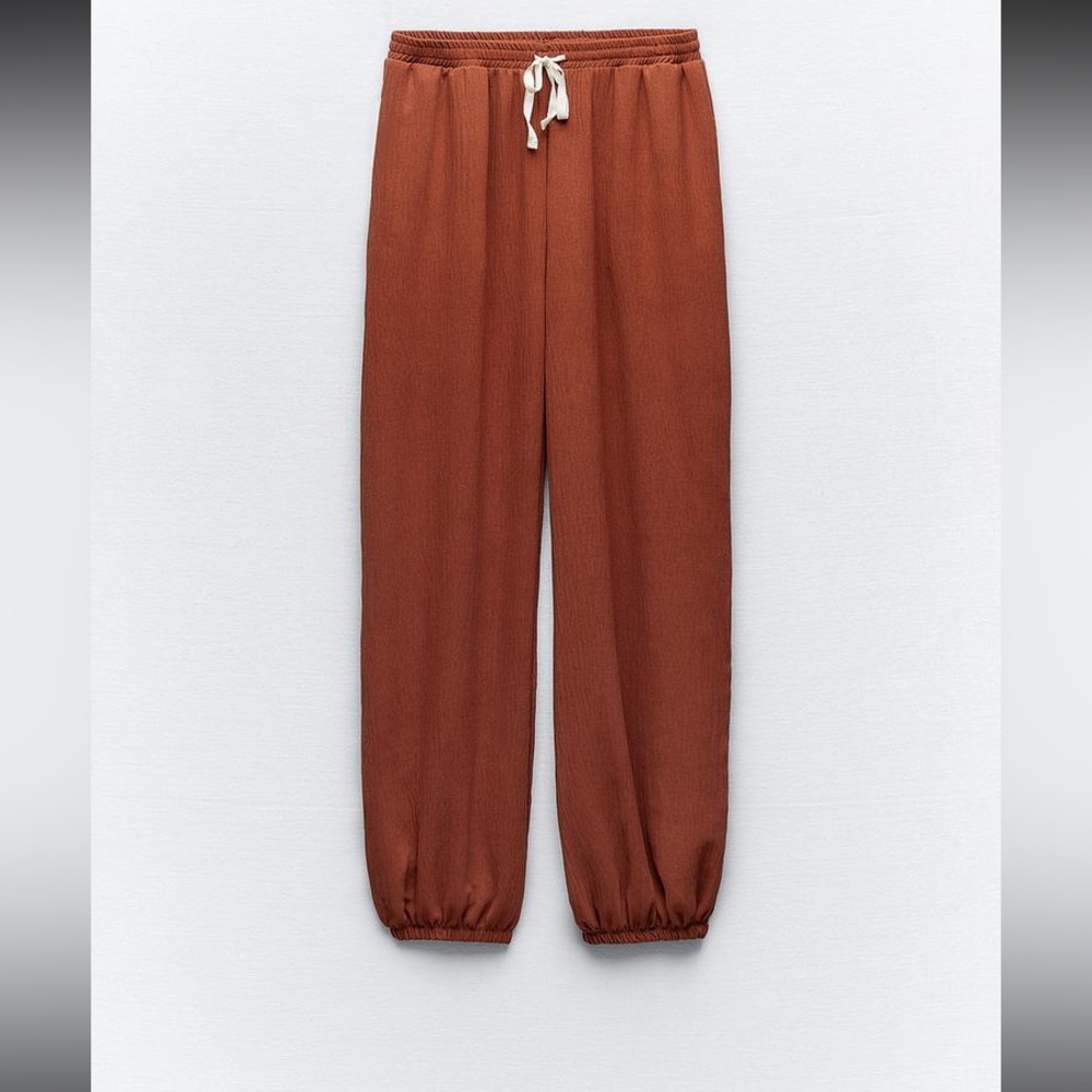 BURNT ORANGE JOGGERS